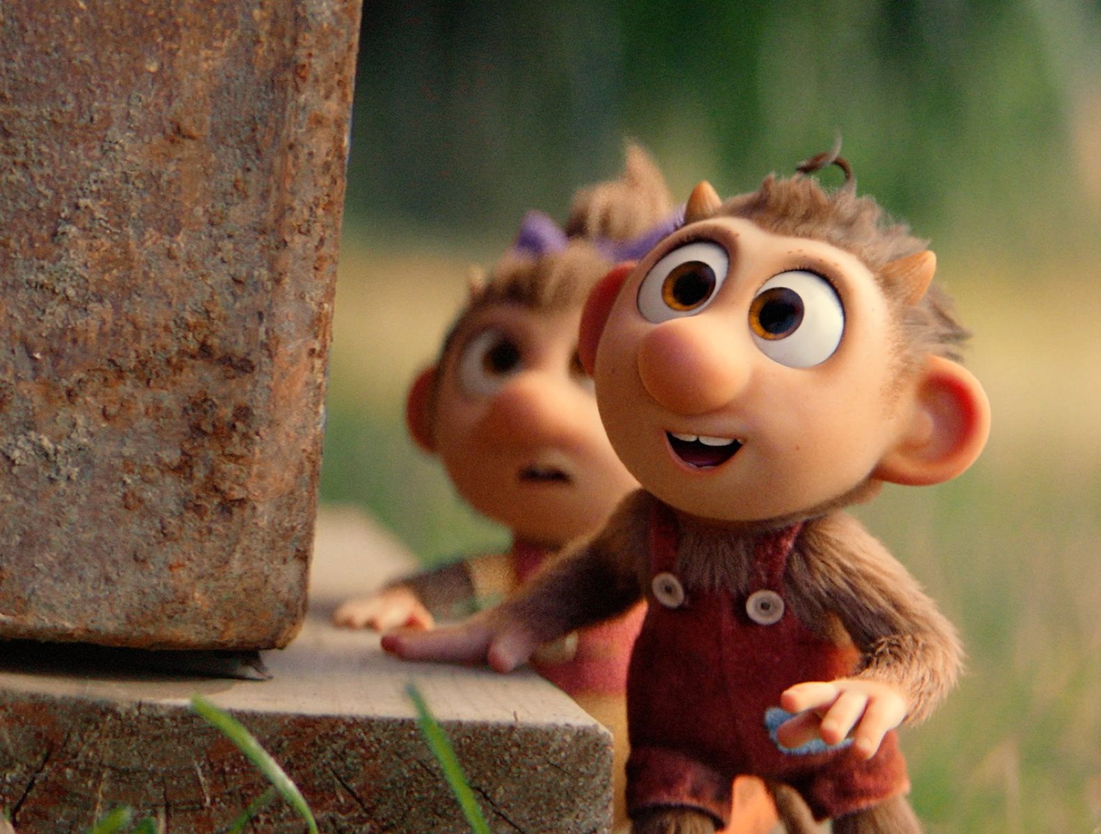 Billy macht große Augen: Auf der Menschenbaustelle gibt es so viel zu entdecken. © Neue Visionen Filmverleih